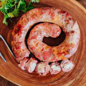 Linguiça Artesanal - Mussarela & Bacon