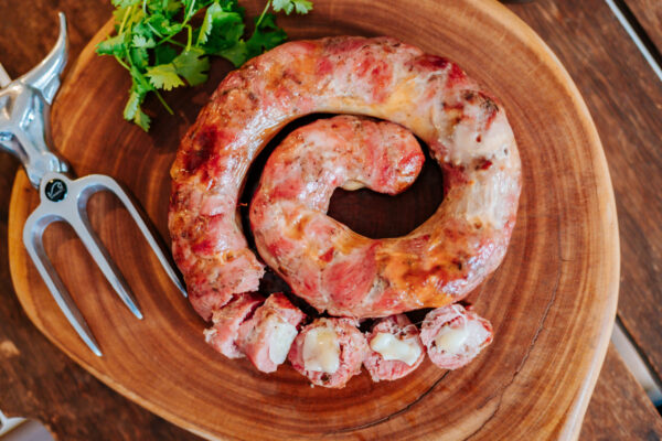 Linguiça Artesanal - Mussarela & Bacon